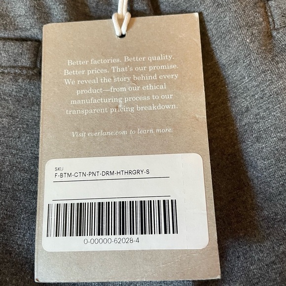 NWT Everlane Dream pants in Heather grey - Picture 5 of 9